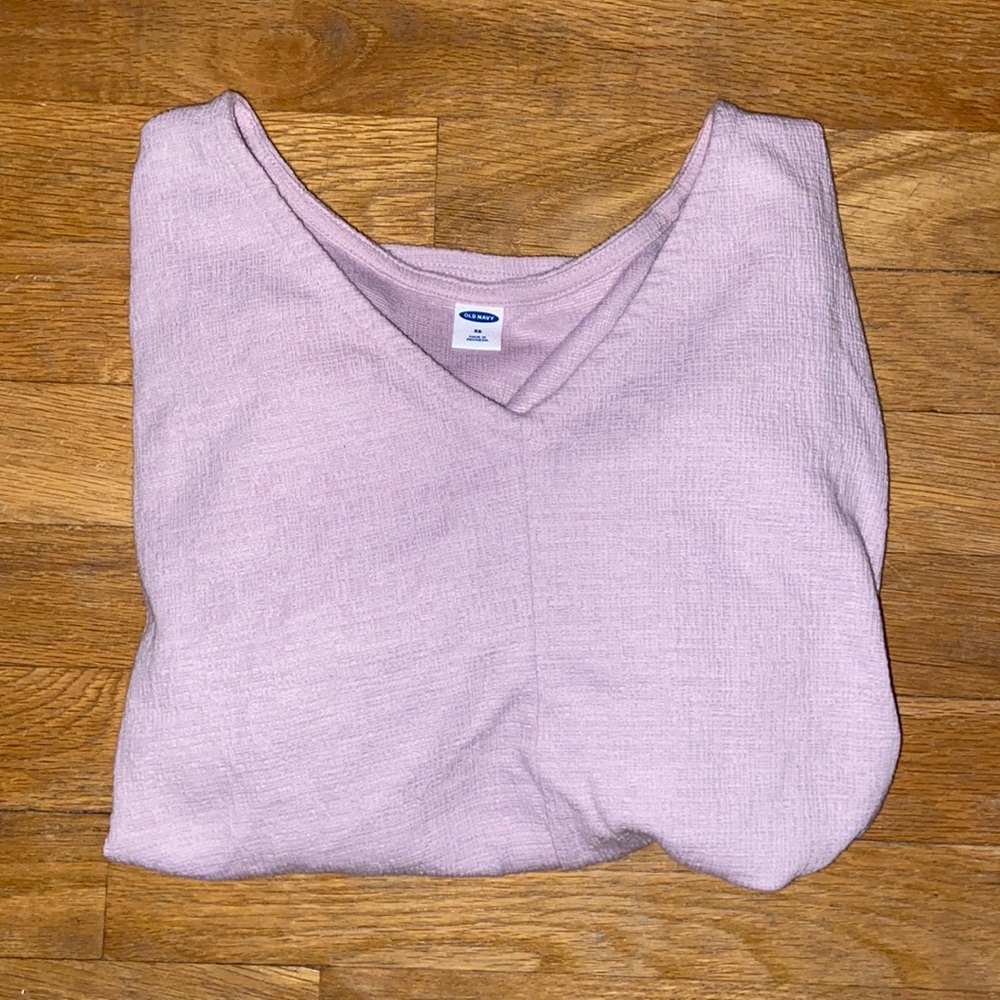 Pink 3 Quarter Sleeve Tee